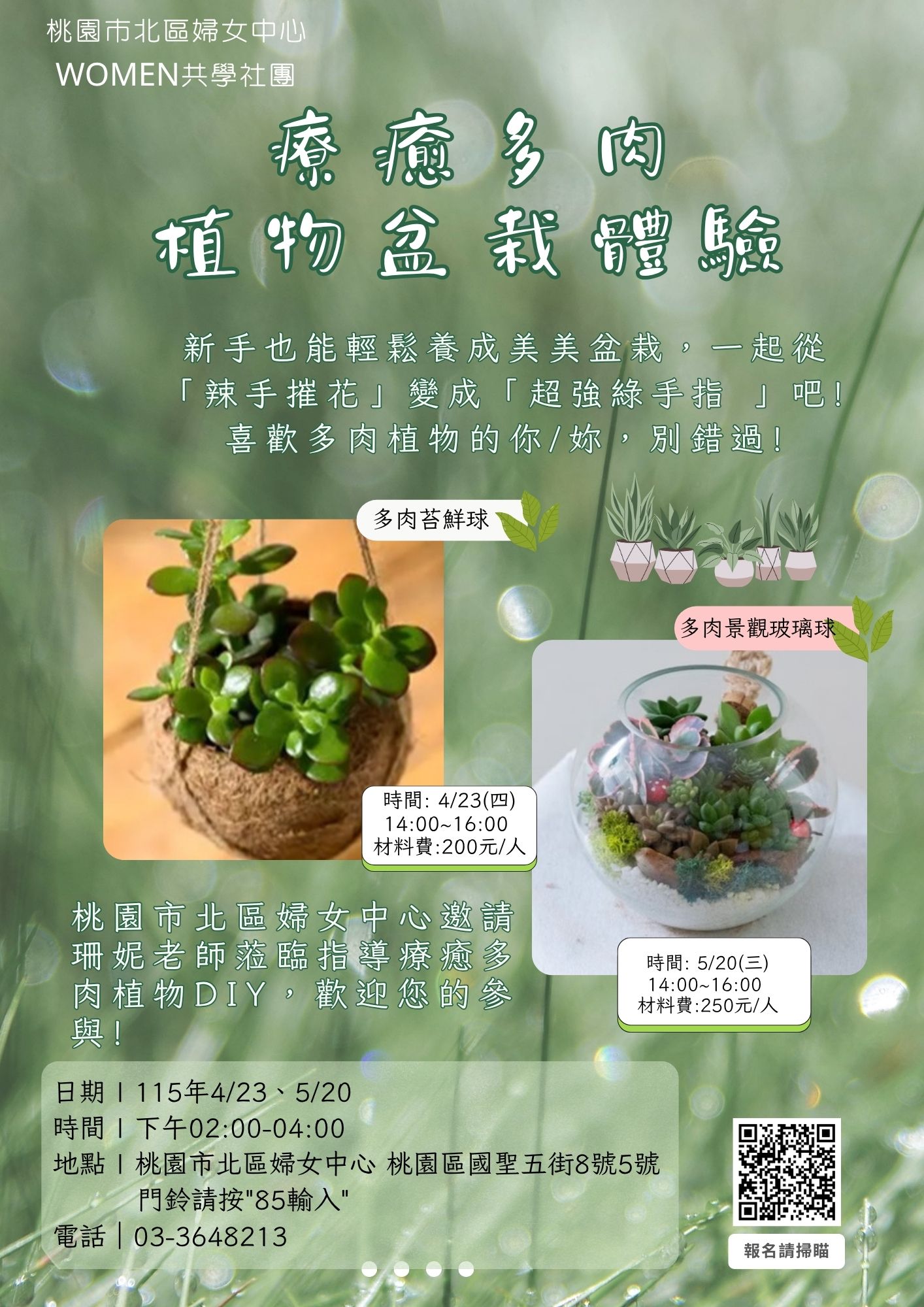 療癒多肉植栽DIY