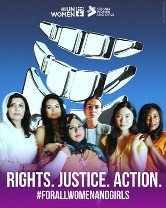 慶賀3月8日國際婦女節 響應串聯行動